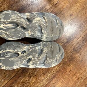 Yeezy Gray and Cream Loafers